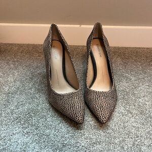 Gianni Bini cheetah heels, worn once